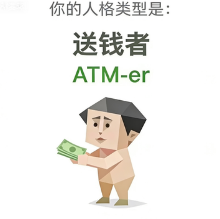 ATM-er personality illustration